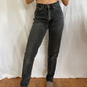 Vintage black Levi’s 512’s